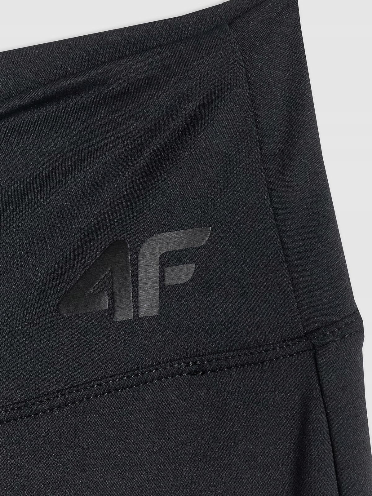 4F LEGGINSY JOGOWE DAMSKIE CZARNE SZYBKOSCHNĄCE