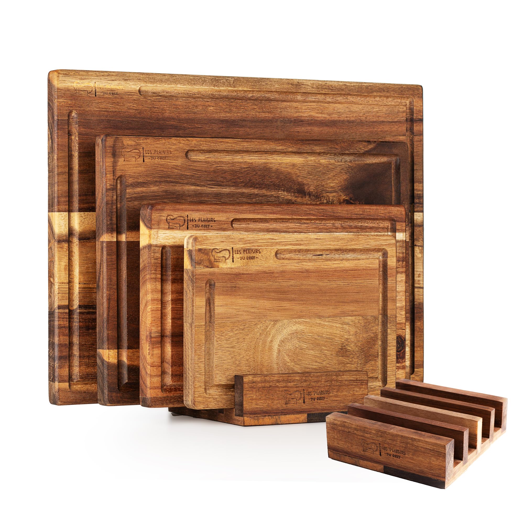 Schneidebrett Holz 4er Set Akazienholz – Holzbrett Holzschneidebrett Küche | Holzbrett, Holzschneidebrett, Küche