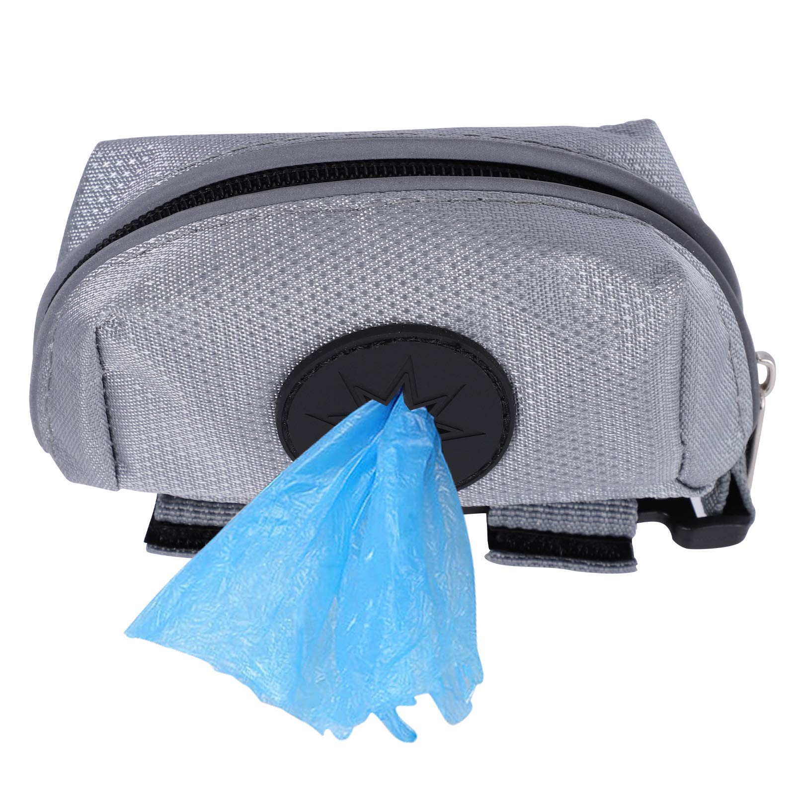 Lot de 10 distributeurs de sacs à déjections canines pour animal domestique - Avec attache laisse - Étanche - Style 01