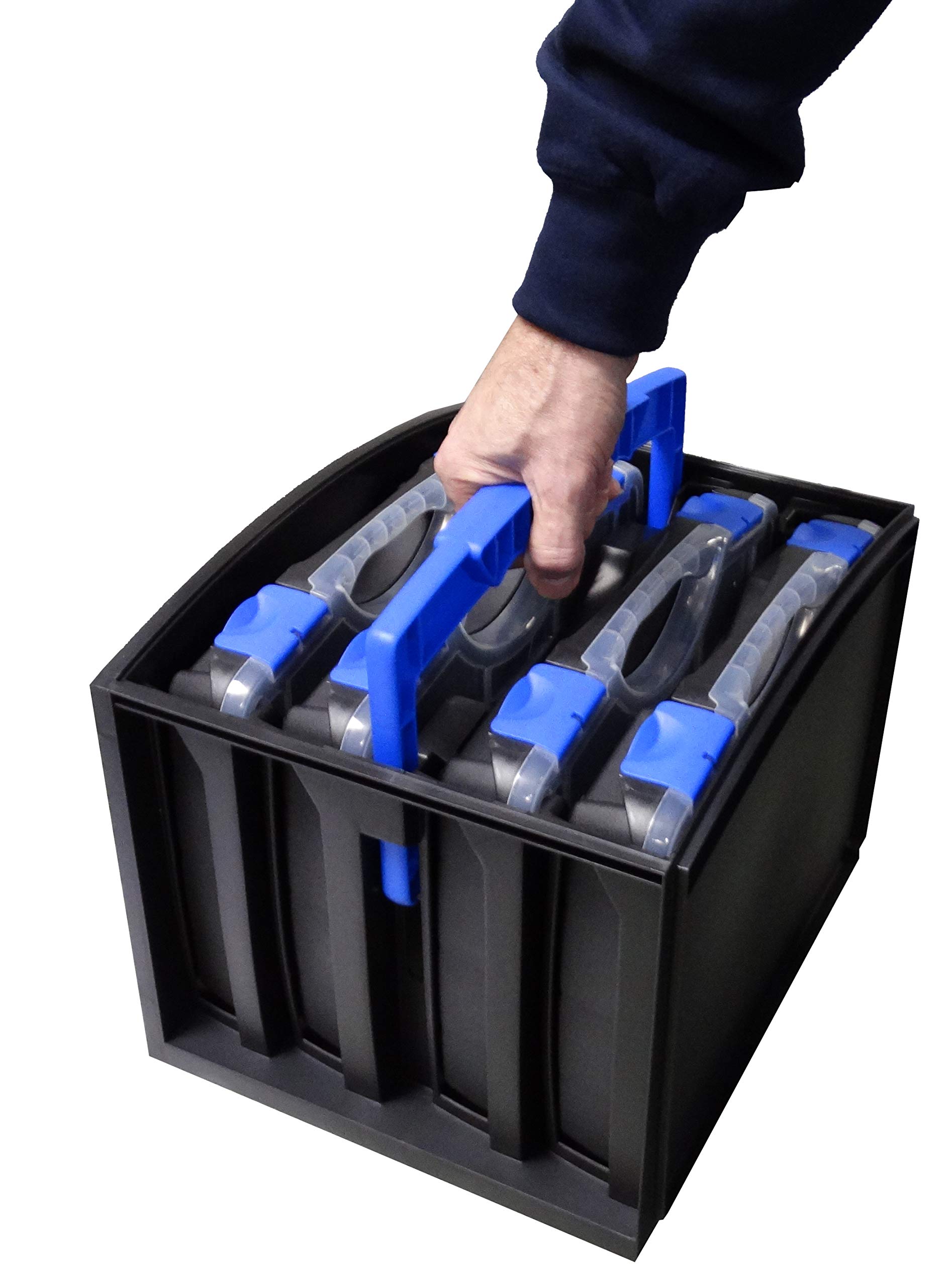 Tayg 301551 Multibox con 4 estuches con separadores móviles 22, 335 x 250 x 275 mm