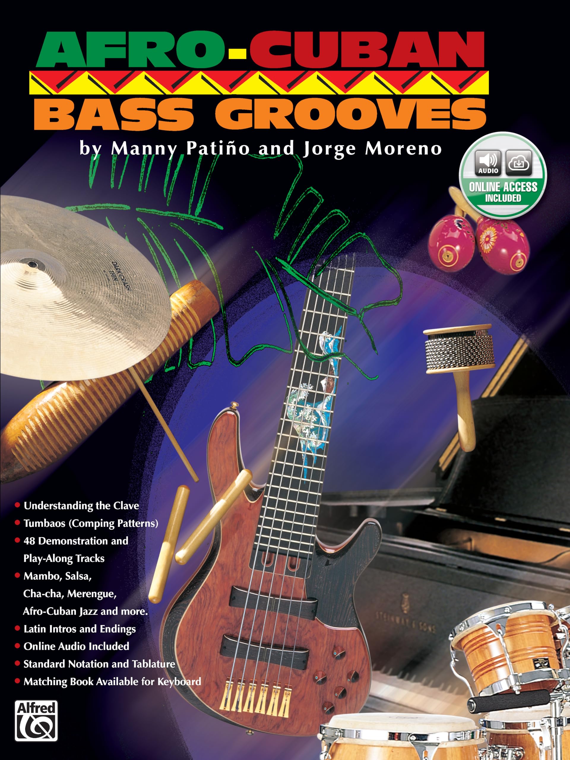 Afro-Cuban Bass Grooves: Book & Online Audio
