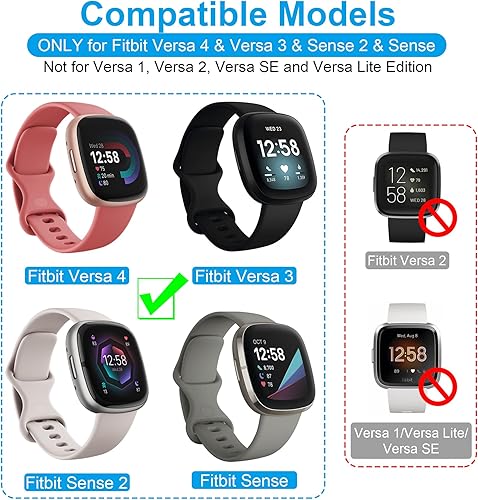 Miniatura 2 de Cargador de pared rápido para Fitbit SenseSense 2Versa 3Versa 4, cable de carga USB de repuesto compatible con Fitbit Sense 12 y Fitbit Versa 34