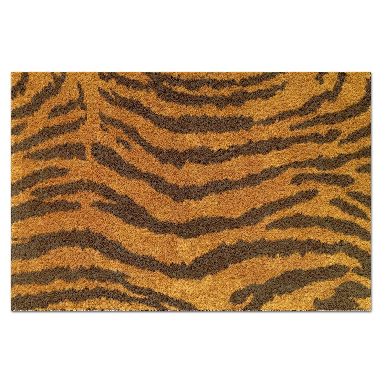 Paillasson en fibre de coco 40x60 cm antidérapant et coloré