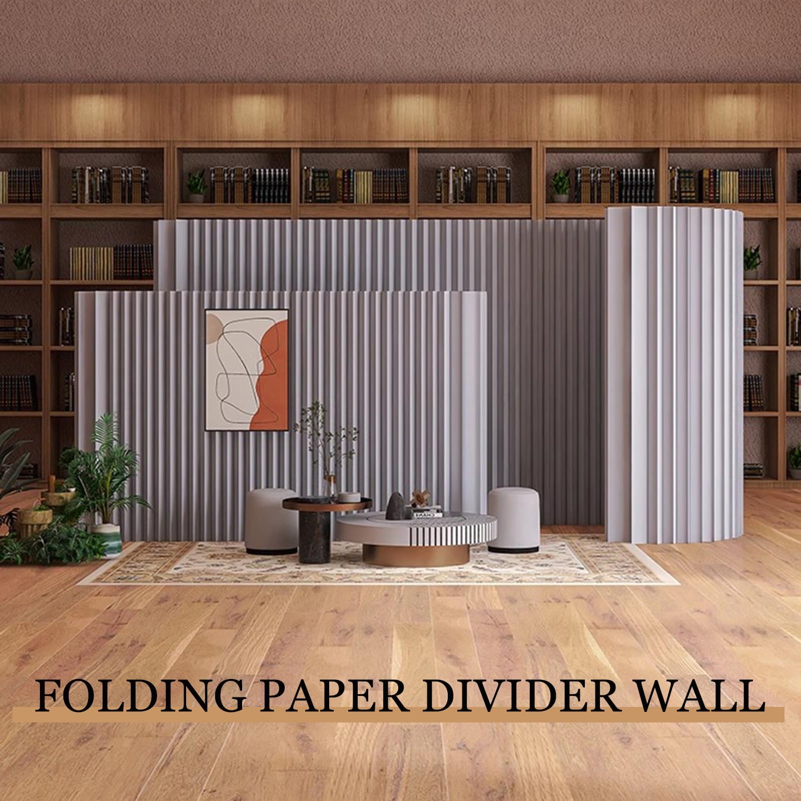 Divisori per ambienti, Schermo divisorio retrattile da 1-5 m(5x1.2m/16.4x3.93 ft)