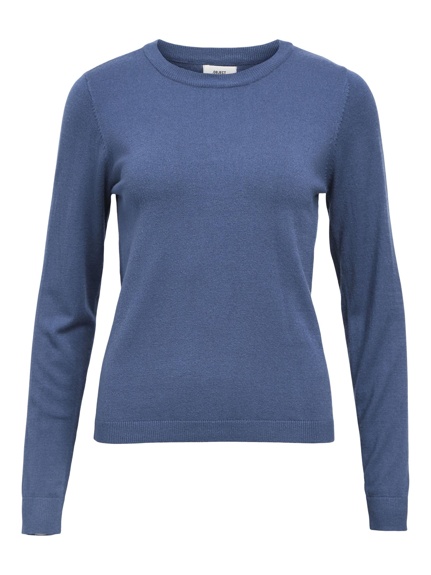 Object Damen Objthess L/S O-Neck Knit Pullover Noos Objthess L/S O-Neck Knit Pullover Noos (1er Pack)