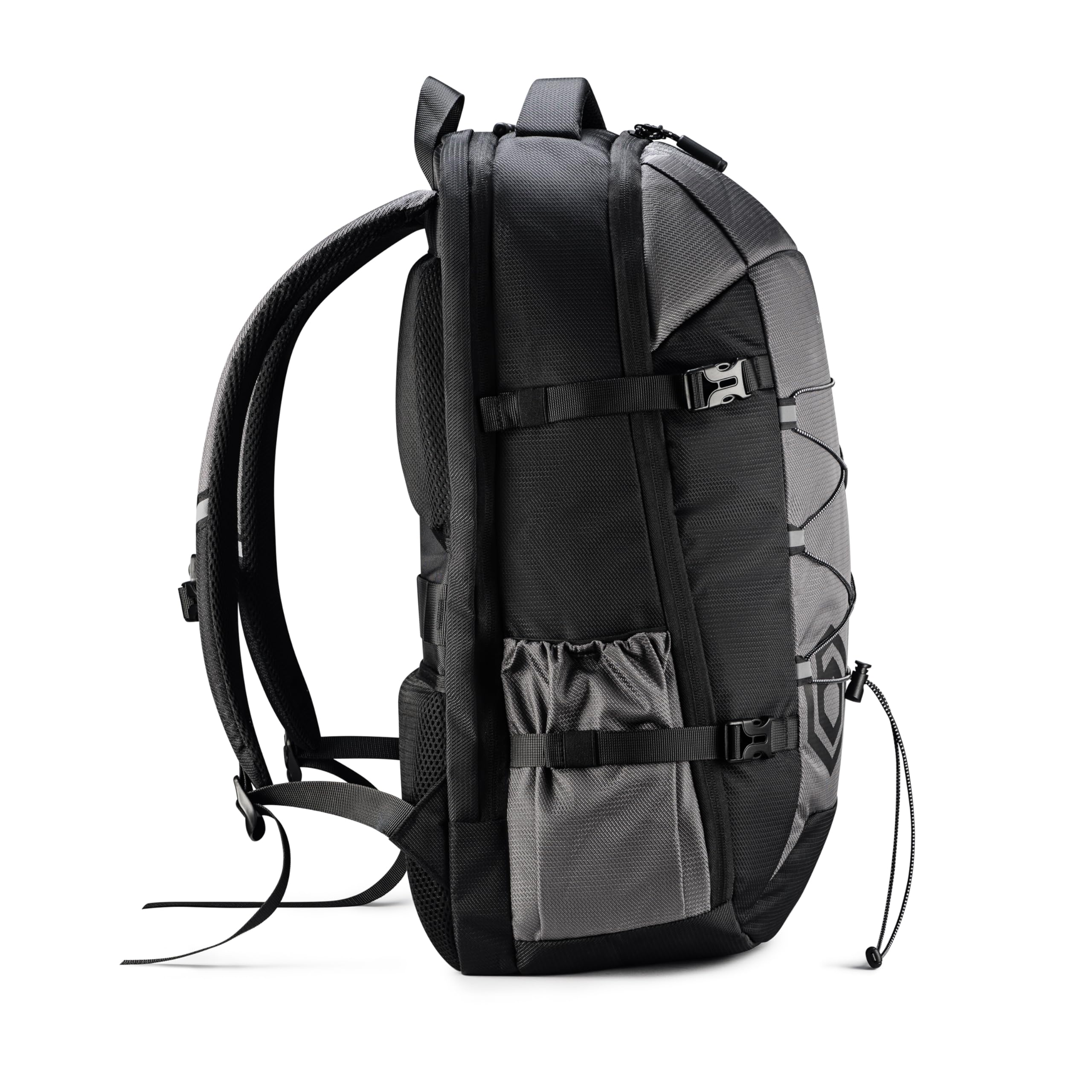 BARRENS - Zaino da viaggio 55x40x20 cm 38L grande, zaino per uomo e donna, bagaglio a mano per aereo, borsa da viaggio con scomparto per laptop da 17 pollici, zaino per affari e viaggi, grigio