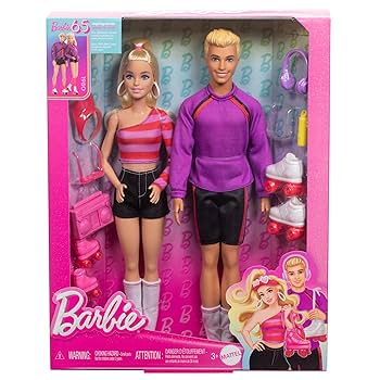 40周年記念BarbieとKenのセット セット購入が随分お得です！！！ Barbie Fashionistas Set with 2 Fashion Dolls & 6 Accessories