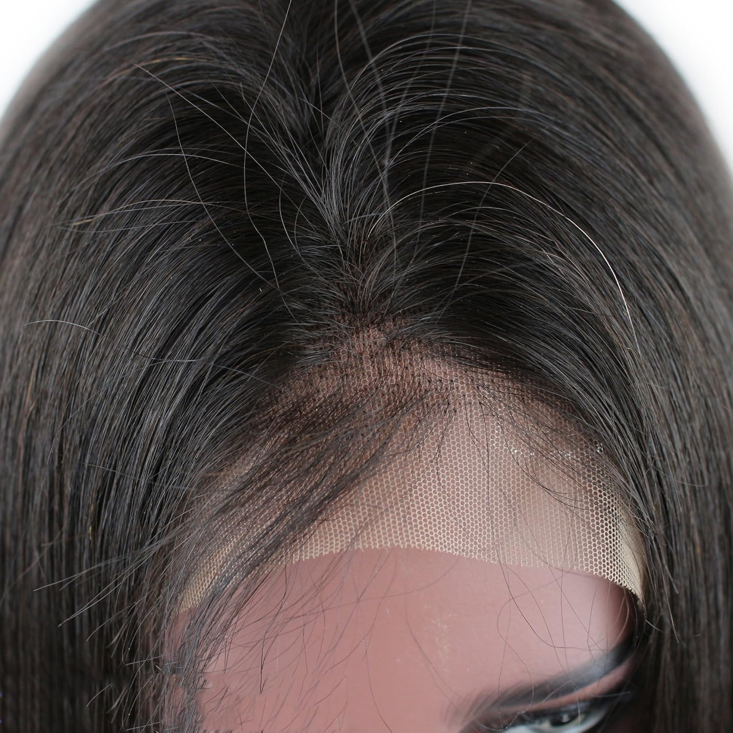Human 100% Virgin Remy Natural color wig European Full Lace Wig – Virgin Hair & Beauty, The Best Hair  main image 3