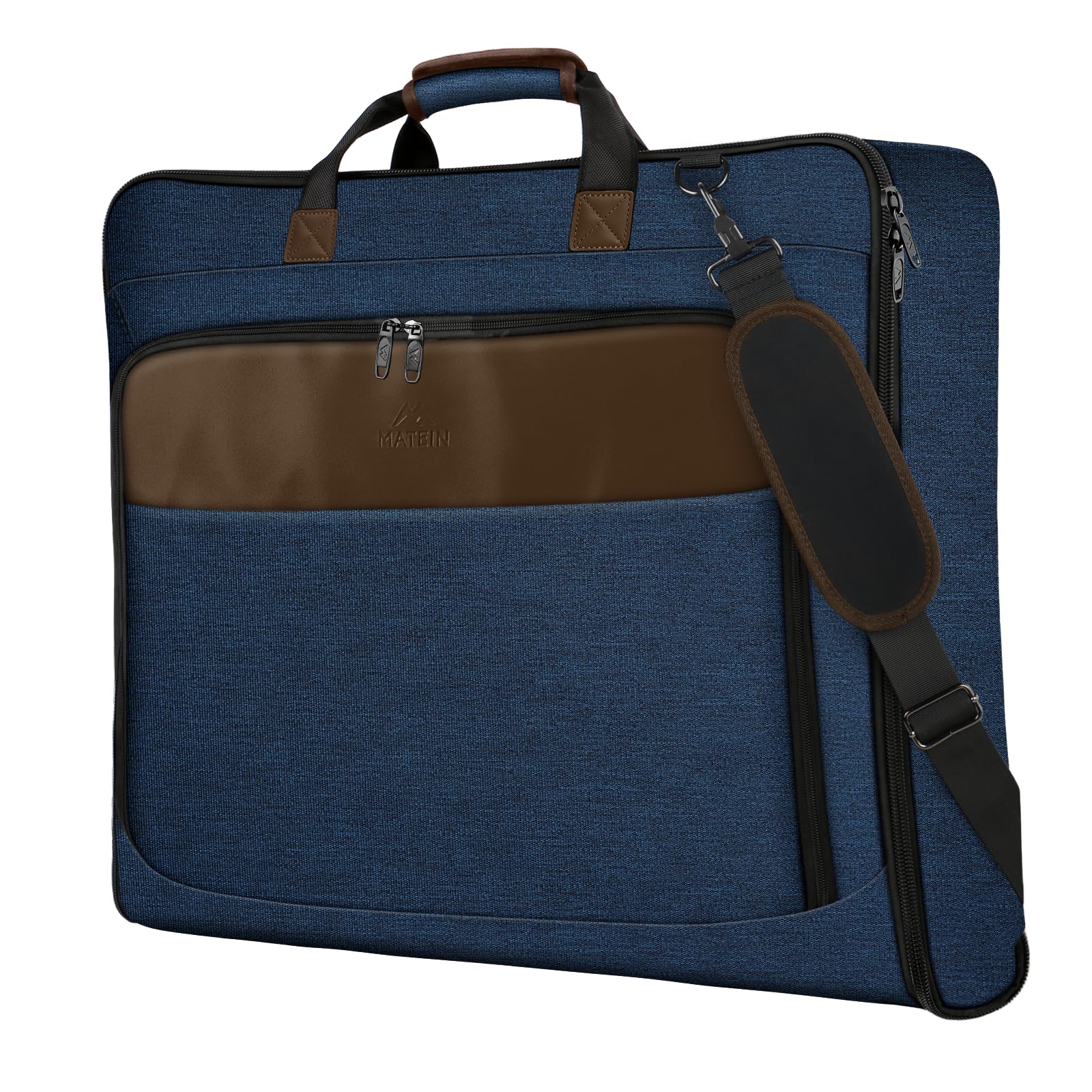 MATEIN Travel Garment Bags Large Convertible Carry On Garment Bag For Men Women Wrinkle-Free Hanging Travel Suit Luggage
