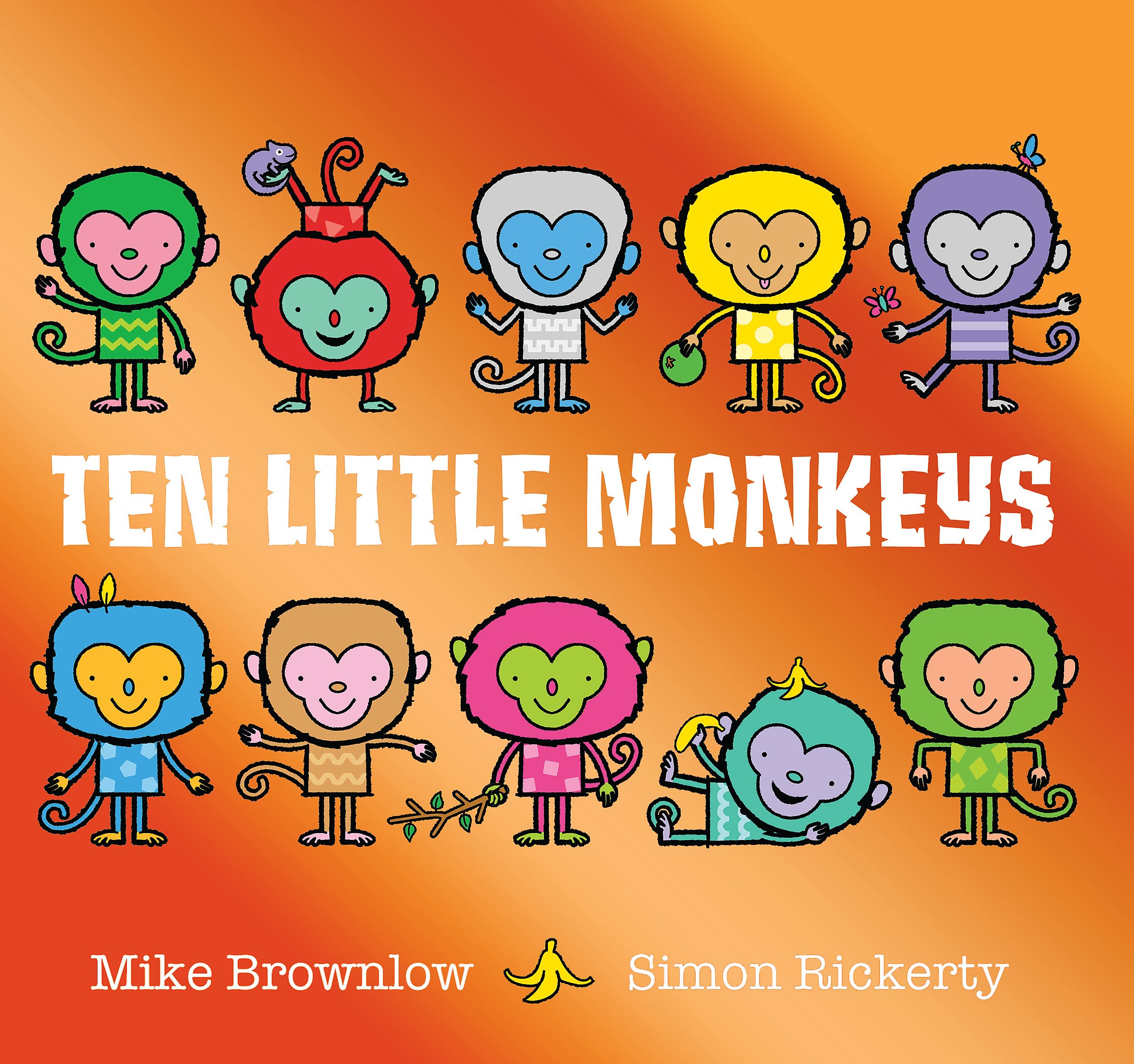 TEN LITTLE MONKEYS Paperback – 6 August 2020