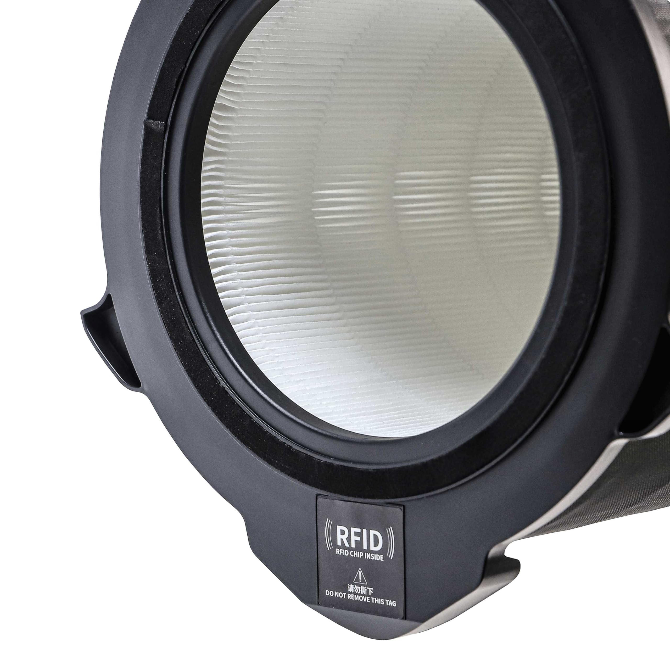 vhbw 4 x filtr H12 kompatybilny z Electrolux PA91-404DG, PA91-404DGGY, Pure A9, Pure A9.2 oczyszczacz powietrza - wymienny filtr