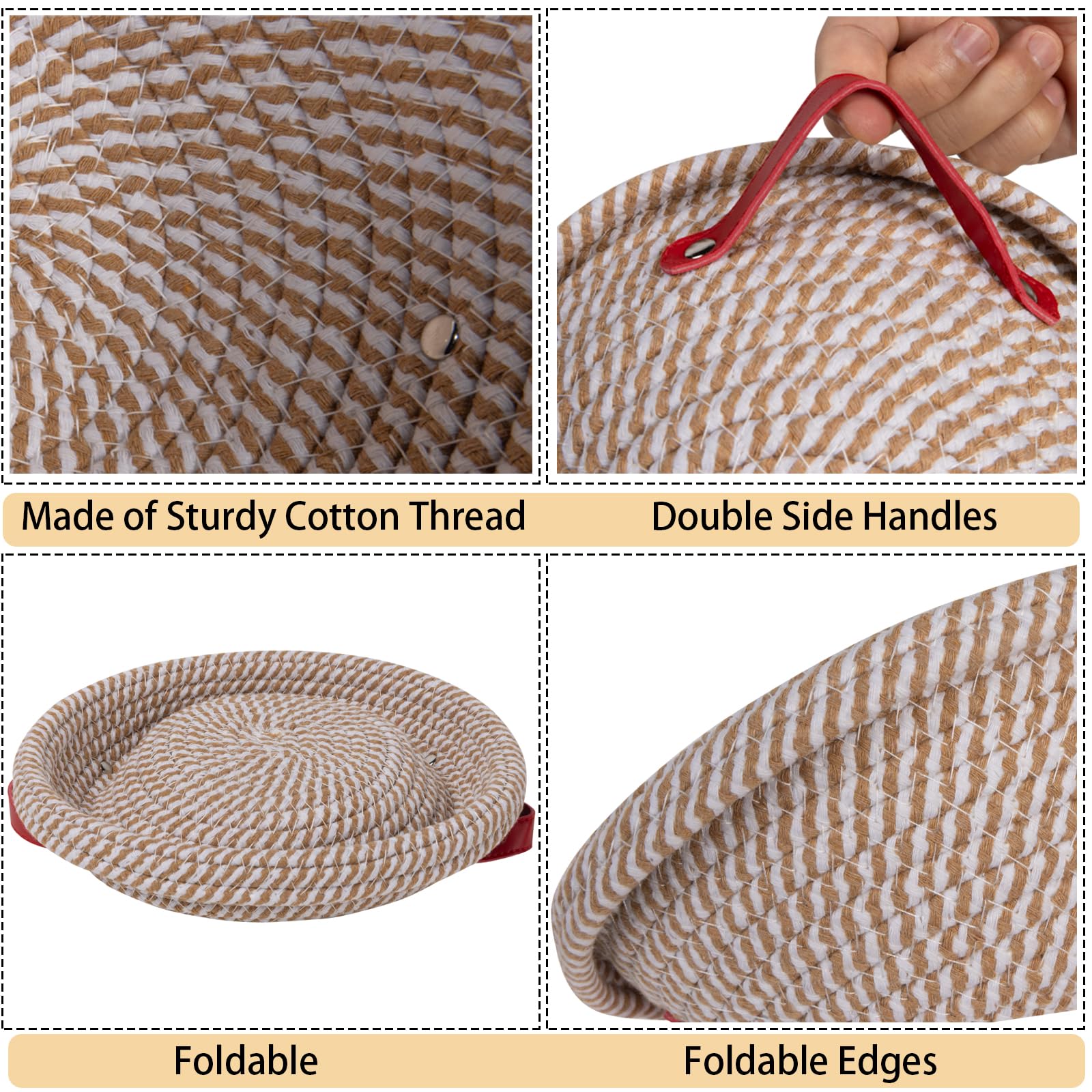 2 Banneton pour Pain,Panier de Fermentation en Coton Tissé avec Doublure en Lin,Grattoir,Brosse en Silicone,Tapis de Cuisson,Coupe-pâte,Fouet à Pâte
