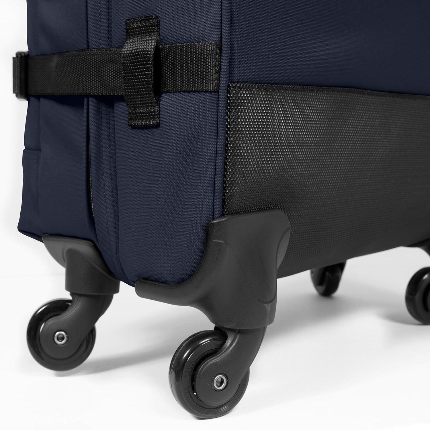 EASTPAK Trans4 S – 44L Large Wheeled Luggage with Dual Compartments, TSA Lock, 360° Spinner Wheels, and Diamond-Embossed Handle, Ultra Marine - Image 4