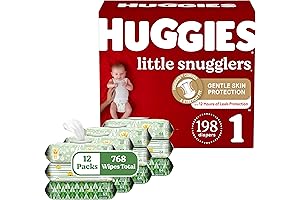 Little Snugglers Diapers and Wipes Bundle for Newborns