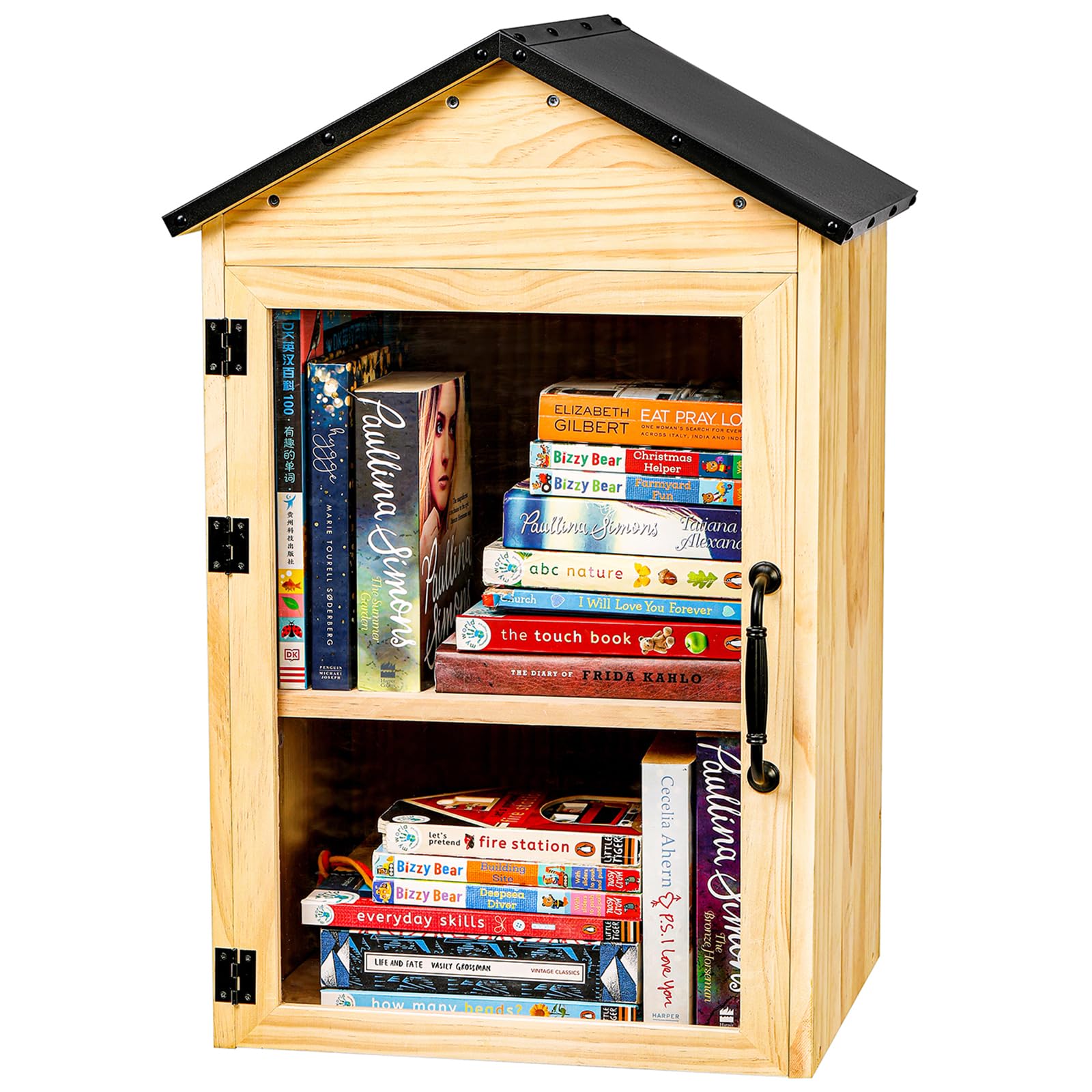 Amazon.com: Little Library Box Outdoor, 2-Tier Waterproof Book