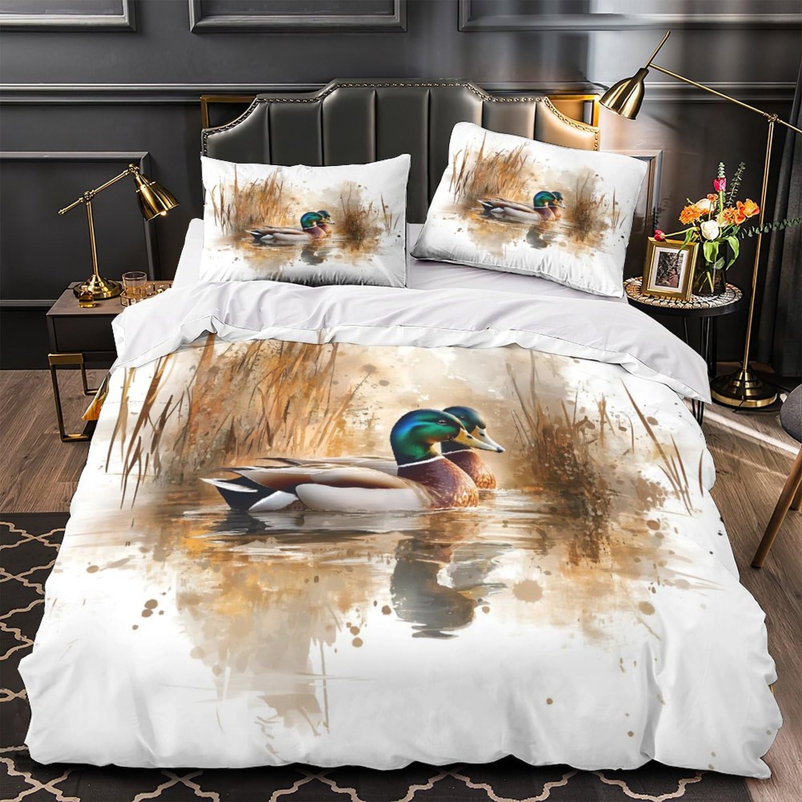 Housse de couette attrape-rêves 200x200 pour une chambre d'ado zen