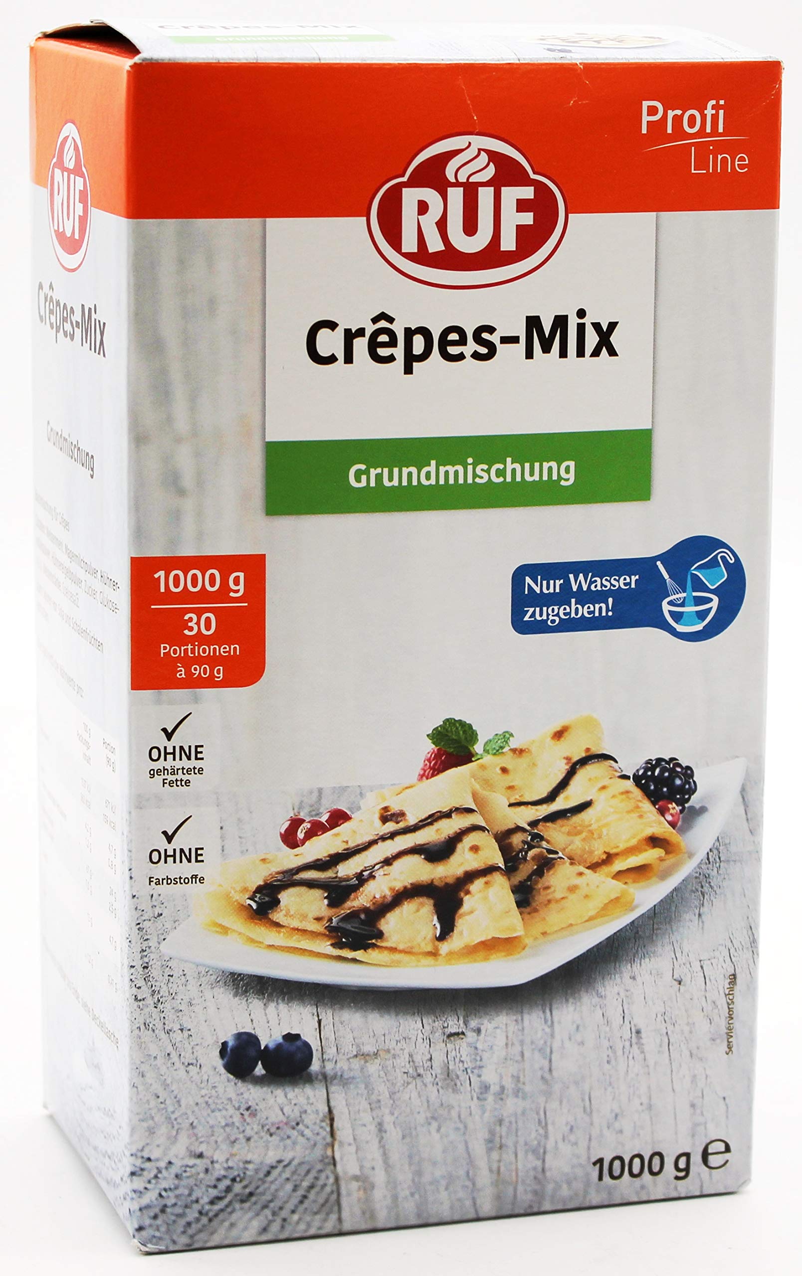 RUF Crepes-Mix Grundmischung, 5er Pack (5 x 1 kg)