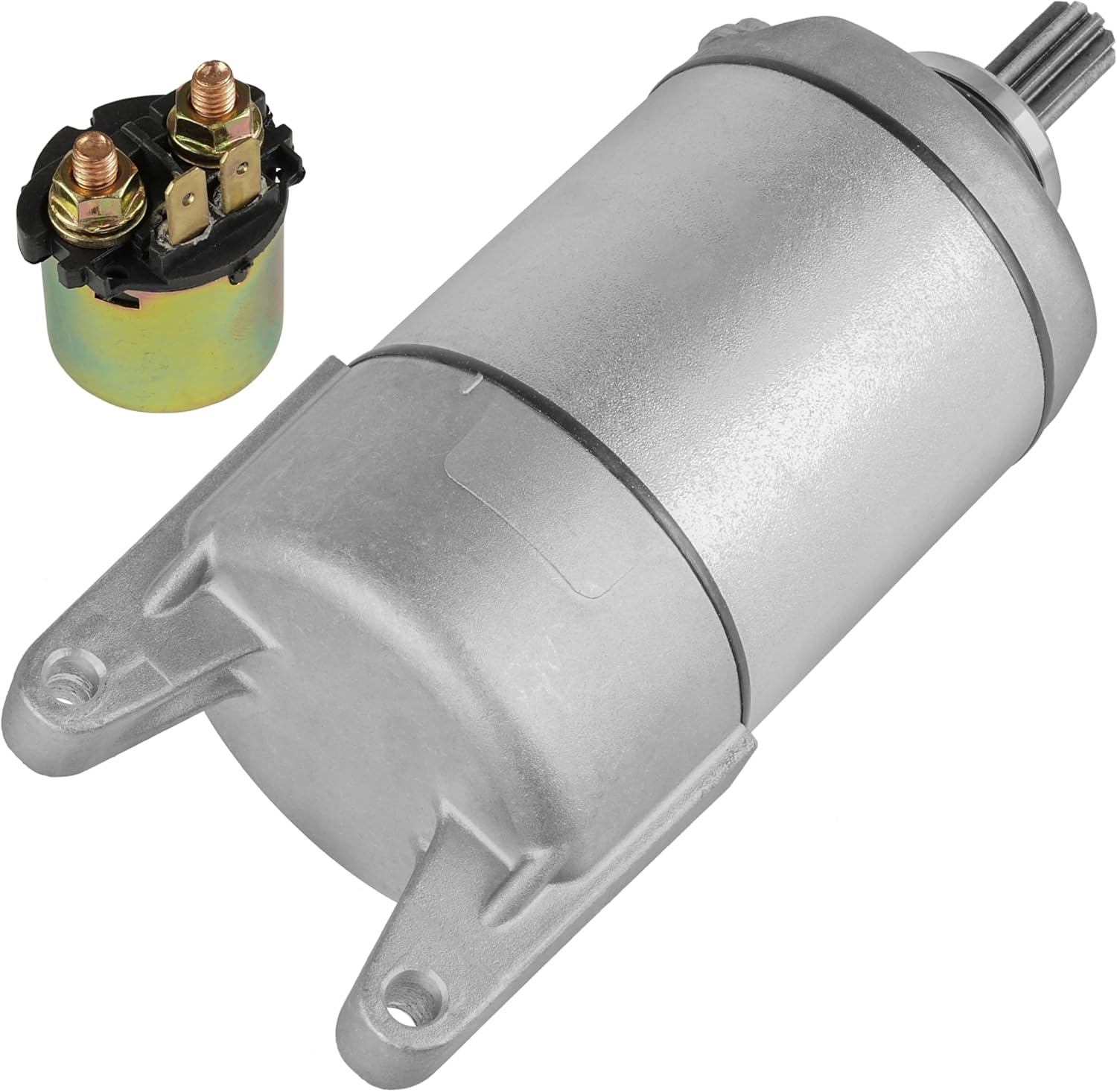Caltric Starter and Relay Solenoid Compatible With Kawasaki Prairie 400 2X4 4X4 KVF400 1997-2002