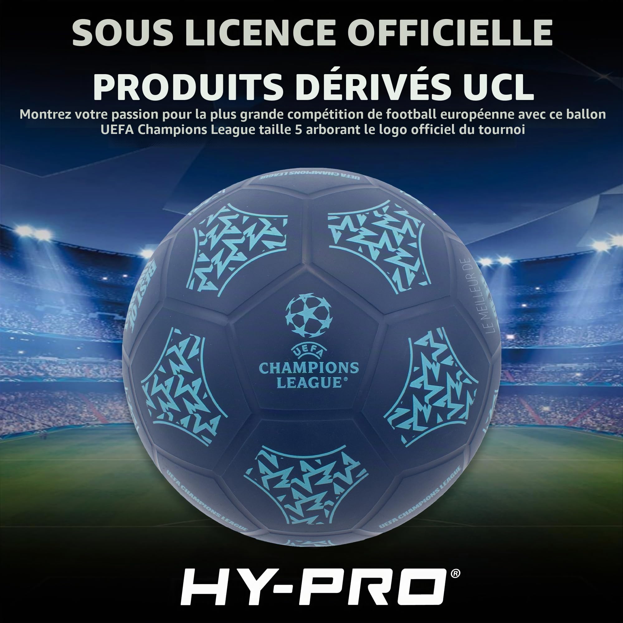 Hy-Pro Ballon de Jeu | Football pour Enfants | Intérieur extérieur Jardin Plage Jeu