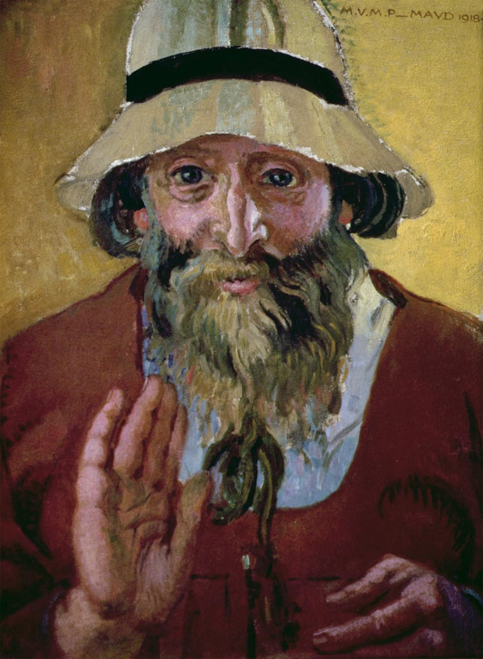 POSTERIIk Vintage Print Pop Art Landscape Artwork Portrait of Paul Serusier by Maurice Denis Art Prints for Office Home Decor 60x90cm