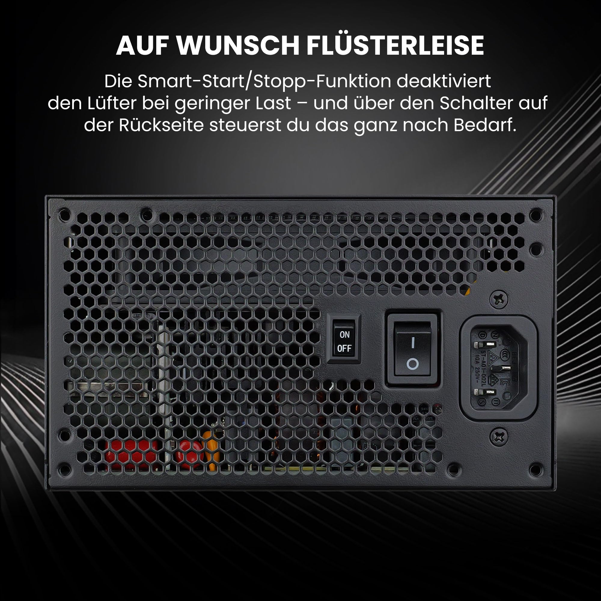 Lian Li SX Series 80 PLUS Platinum Netzteil, vollmodular, PCIe 5.1, ATX 3.1 - 1.200 Watt, schwarz