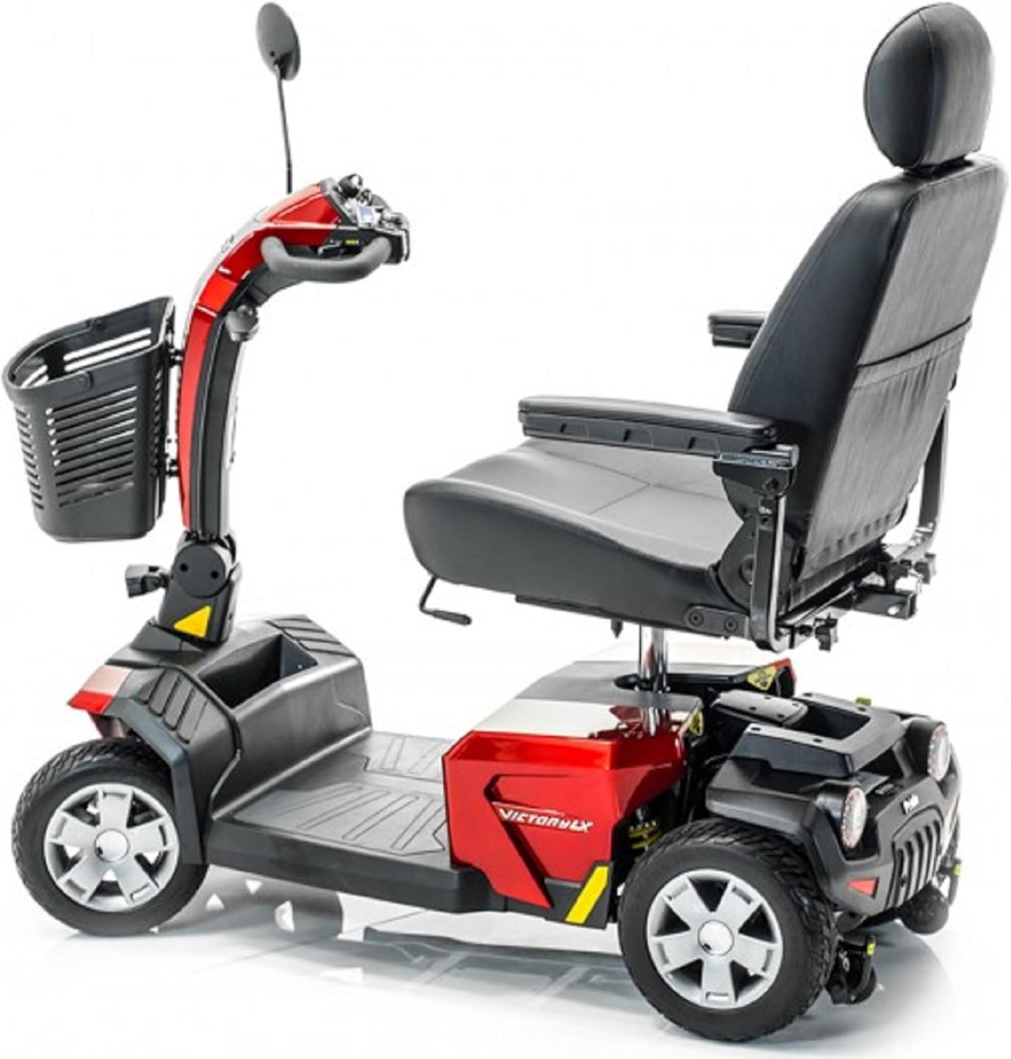 Pride Mobility - Victory 10 LX with CTS Suspension - Full-Sized Scooter - 4-Wheel - Candy Apple Red Pride Mobility - Victory 10 LX with CTS Suspension - Full-Sized Scooter - 4-Wheel - Candy Apple Red