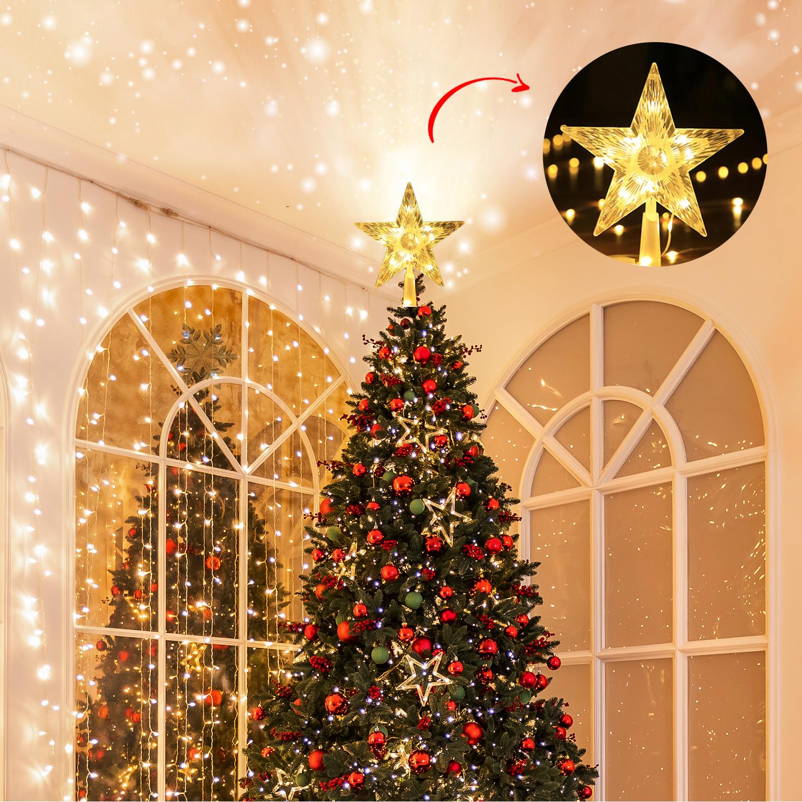 Light Zone led kerstboom verlichting aanbieding bij ALDI