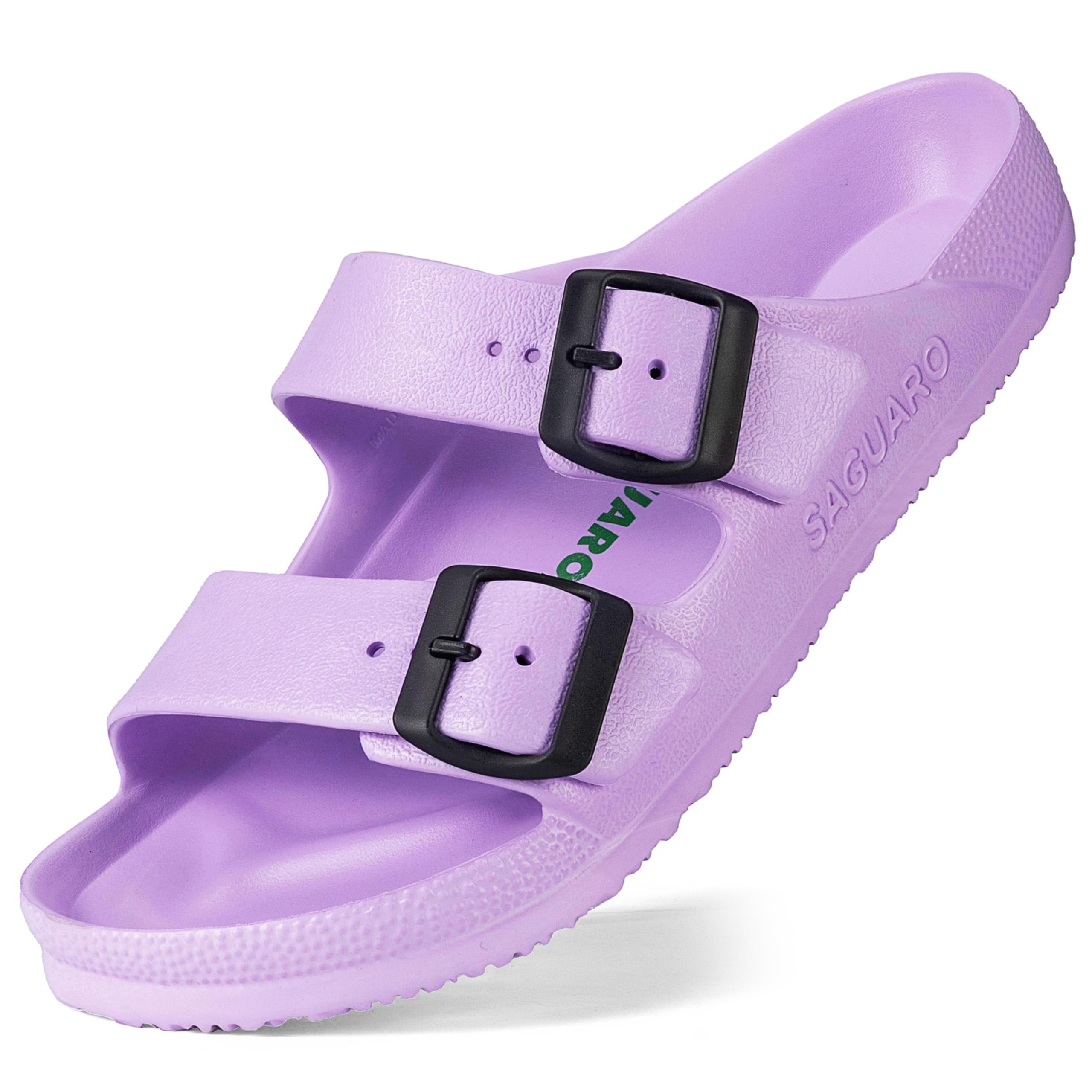SAGUARO Hausschuhe Herren Damen Leicht Elastisch Pantoletten Klassisch Badschuhe Unisex Erwachsener Sandalen 36-48 EU