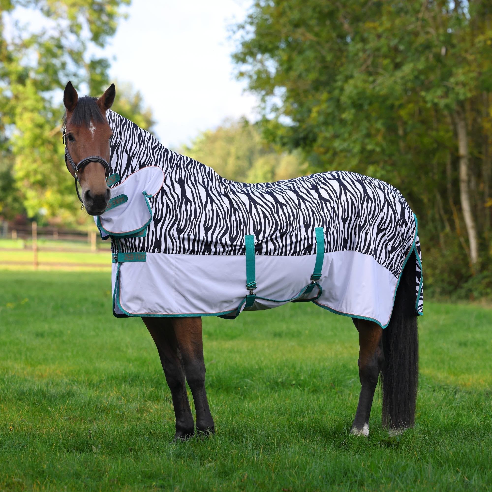 Shires Tempest Original Zeb-Tek Fly Combo - Zebra Print