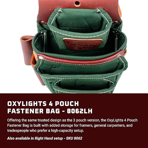 Miniatura 2 de Occidental Leather 8062LH OxyLights 4 Bolsa de cierre de bolsa - Zurdo