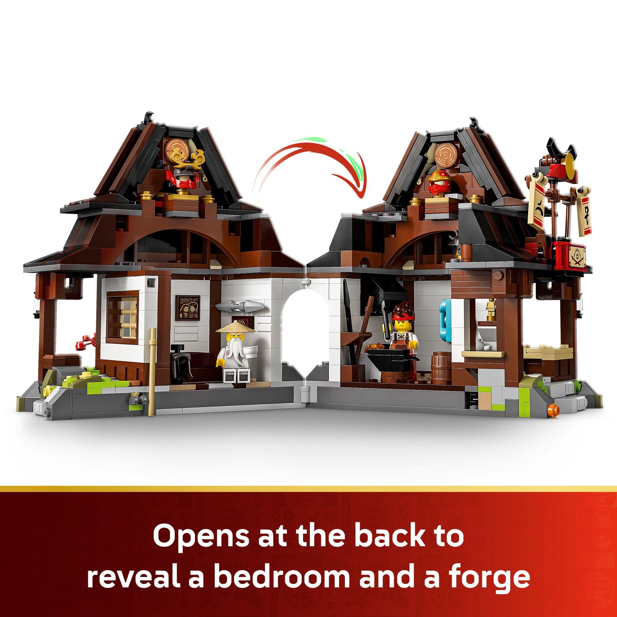 Amazon.com: LEGO NINJAGO Four Weapons Blacksmith 15th Anniversary