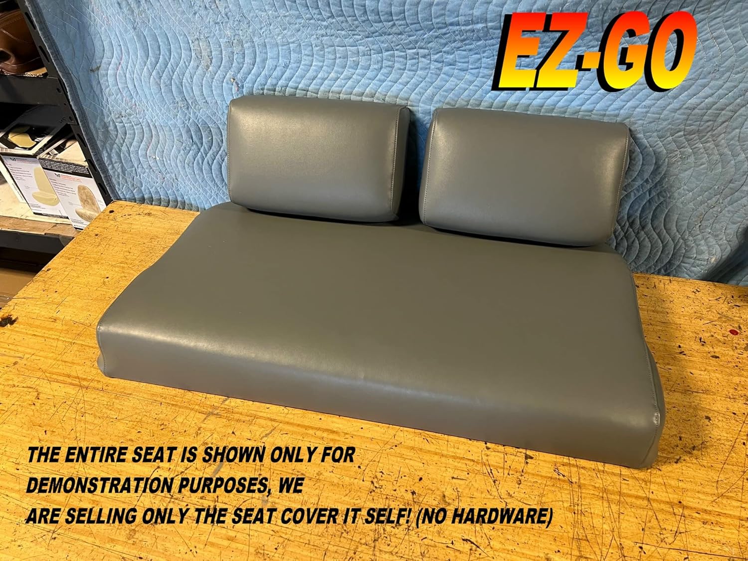 Replacement Golf Cart seat Cover Fit EZ-GO 1979-93 Marathon Easy GO EZGO J31C