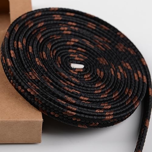 Cordón de envoltura Sageo negro con manchas marrones para espadas samuráis vaina Saya