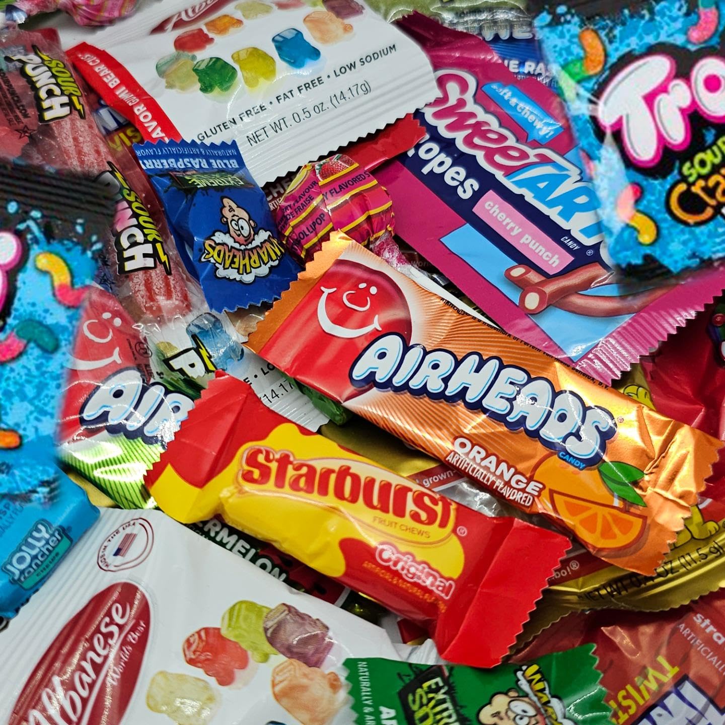 Mixed Candy Assortment Bag Bulk - 2 Pound Assorted Candy Variety Pack - Individually Wrapped - Fruity, Sour, Gummy, and Chewy Treats - Perfect for Party Favors and Pinata Stuffers by The LakeHouse