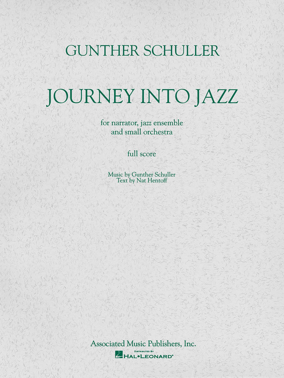 Journey Into Jazz: Full Score