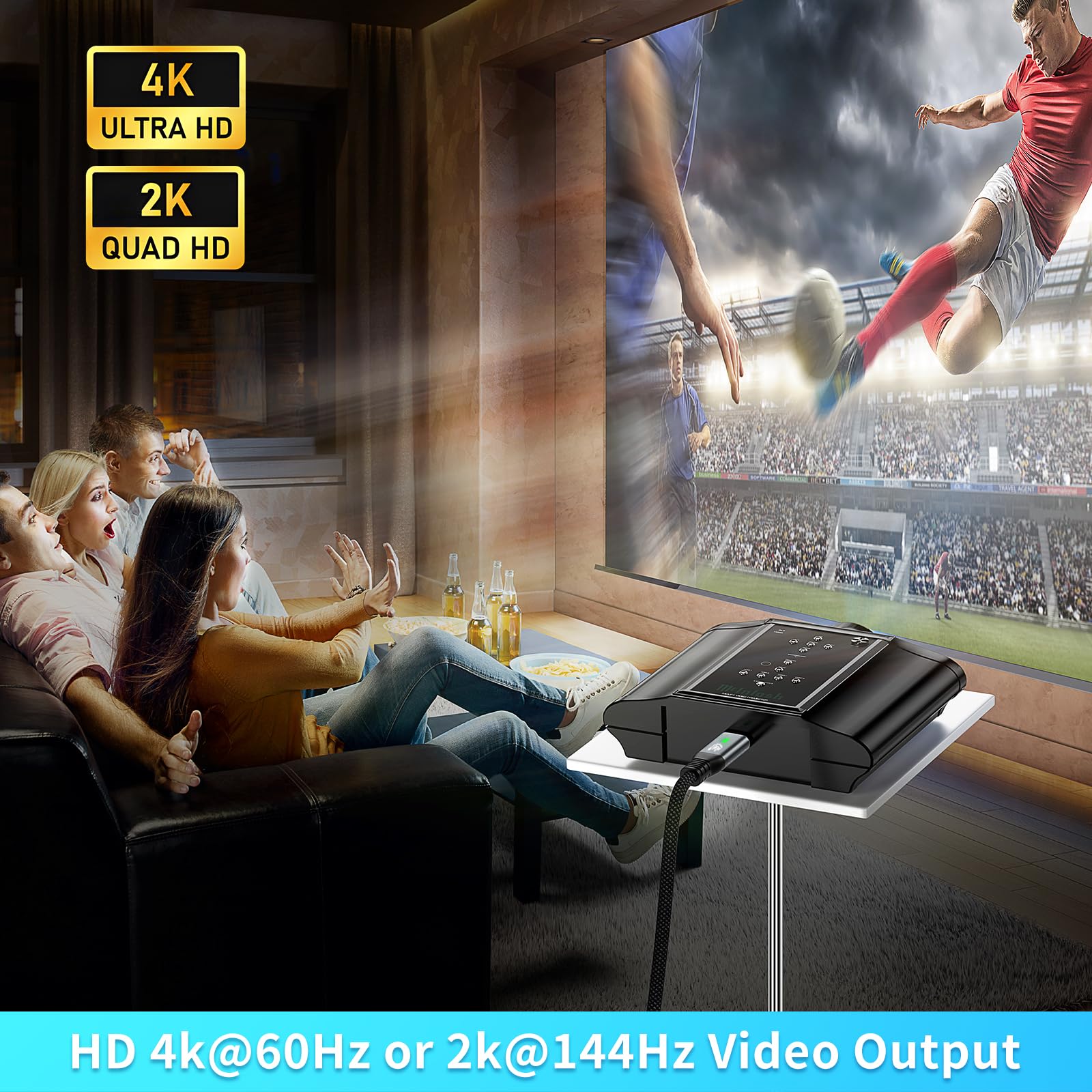 ULT-WIIQ Câble USB C Vers USB C 240 W à Charge Rapide PD 3.1 20 Gbit/s