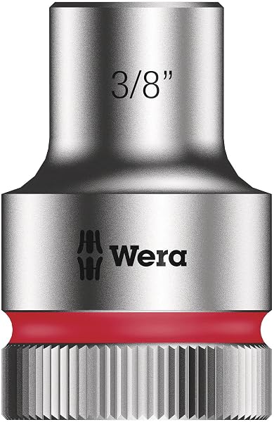 Wera, 8790 HMC Bussola per cricchetto Zyklop con attacco da 1/2", 3/8 pollice