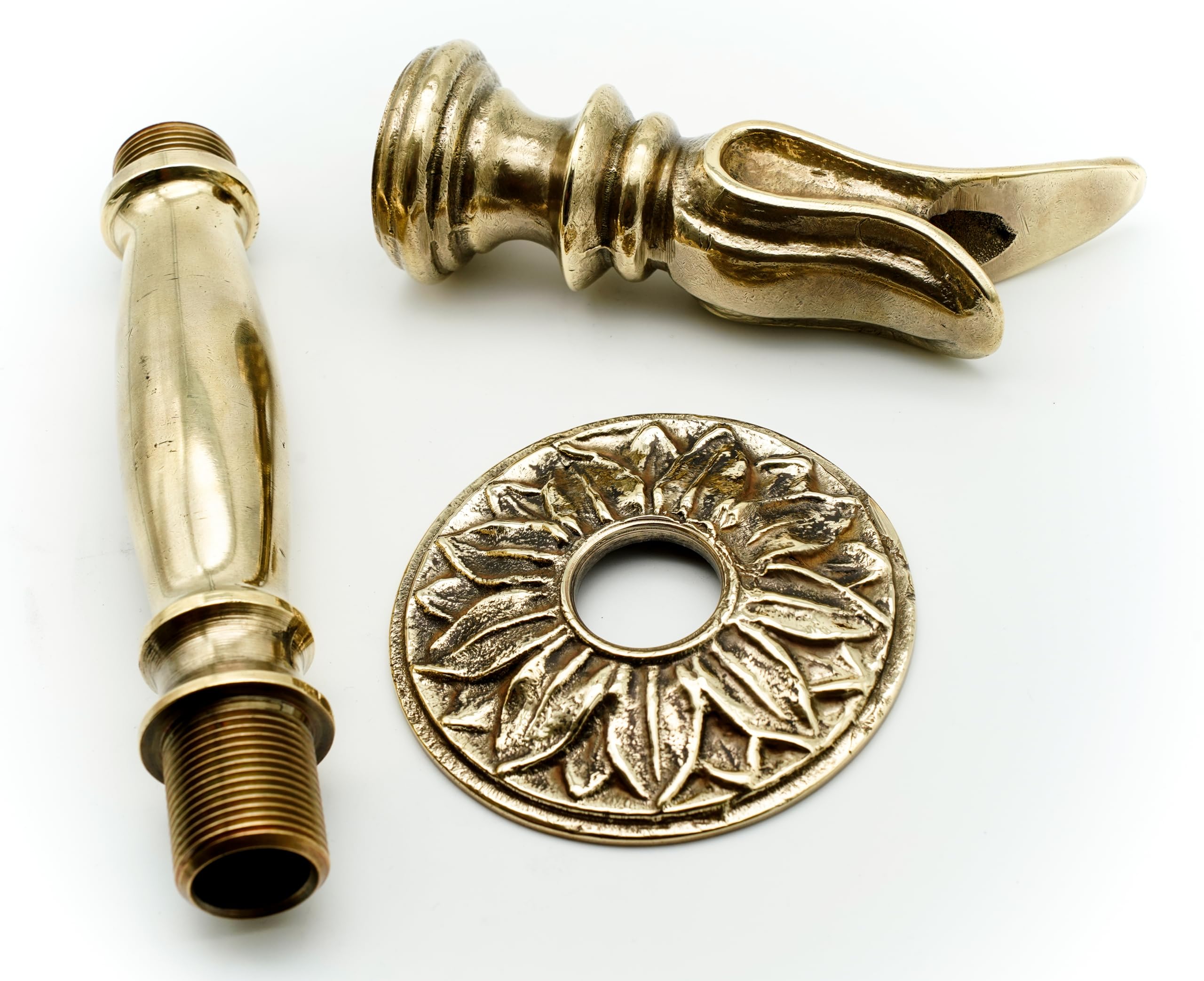 L'Artistica F.LLI PERINCIOLI | Grifo de salida continua de 3/4 pulg M, salida de latón para fuentes de columna o de pared, 310 mm