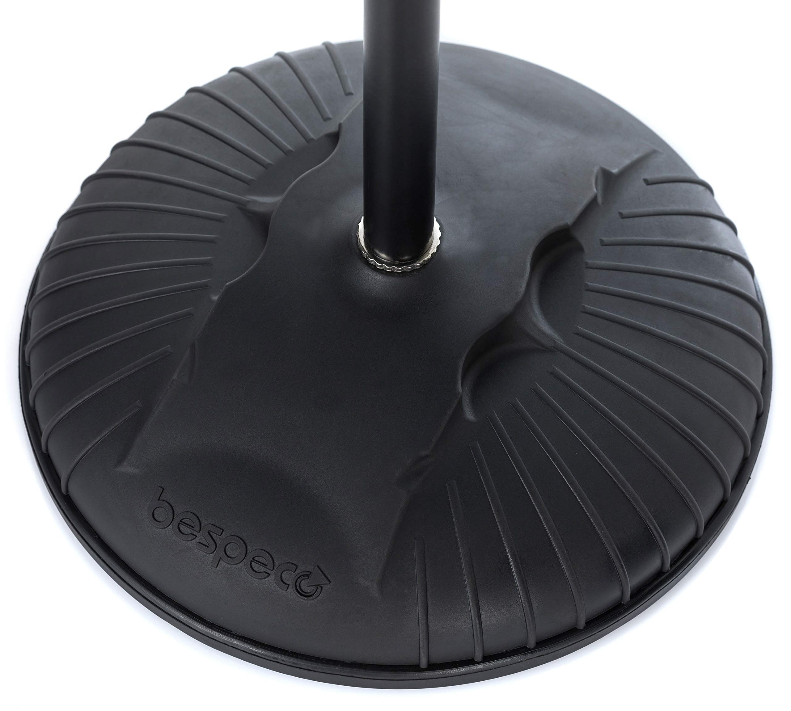 BESPECO MS14 - Asta microfonica professionale dritta con base tonda e sistema "easy handle"