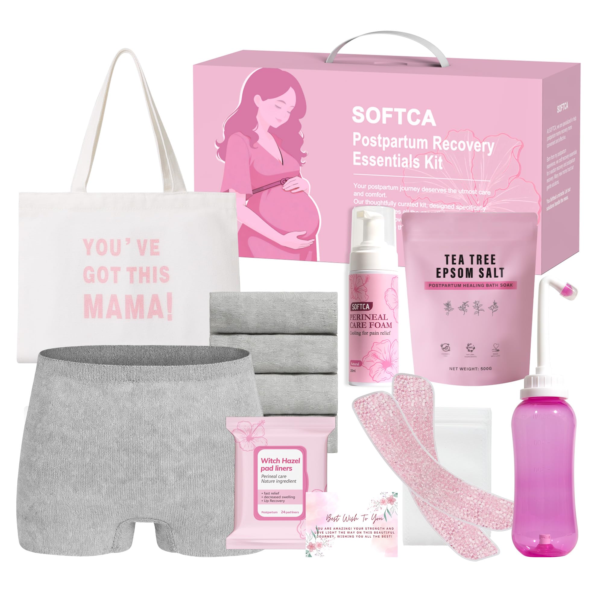 SOFTCA Postpartum Essentials Kit - maternity | Mubboo