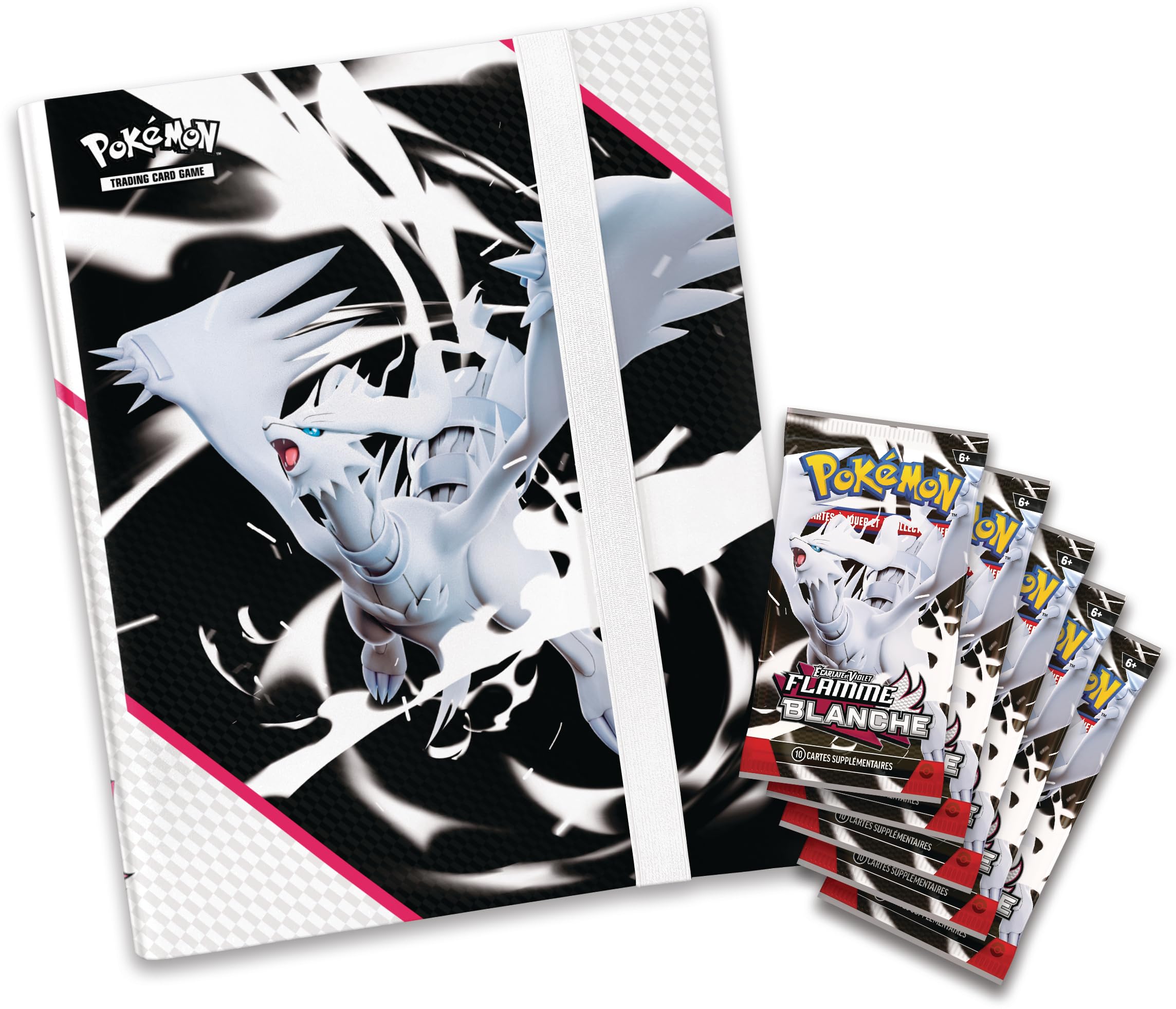 Pokémon: Collezione Raccoglitore Scarlatto e Viola - Fiamma Bianca (Raccoglitore Reshiram e 5 Booster) del GCC Pokémon