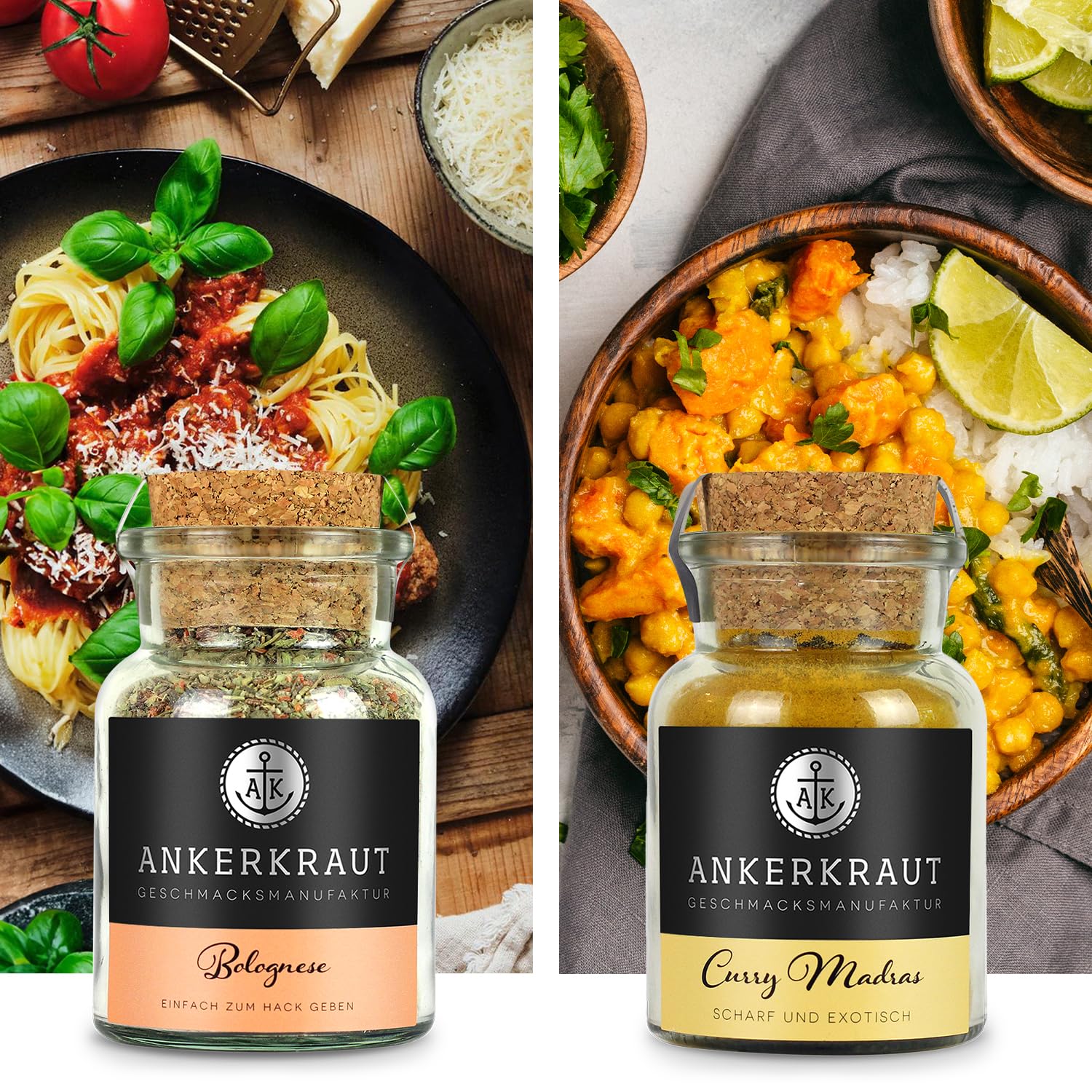 Ankerkraut Gewürz Set mit 12 Gewürzen: Best of Ankerkraut 4, leckere Zutaten für vielfältigen Geschmack in der Küche und am Grill, Fleisch und Gemüse im Handumdrehen zubereiten…