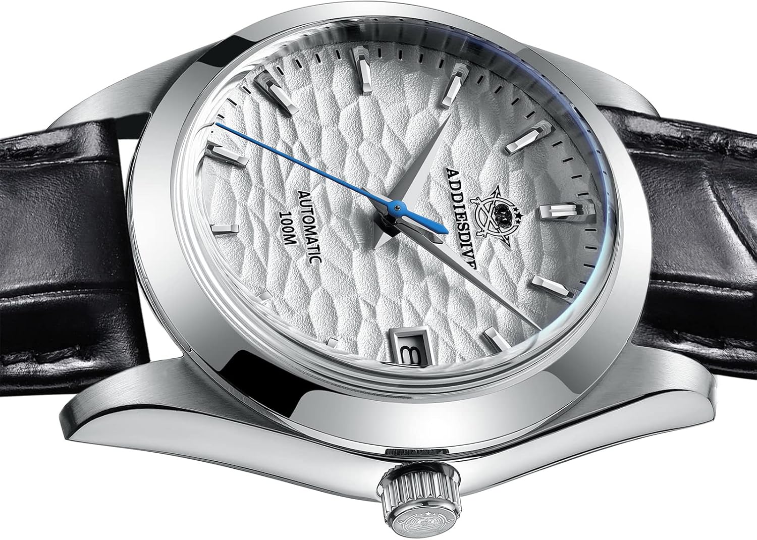 ADDIESDIVE Orologio da Pilota Automatico Classico da Uomo 200 Metri Impermeabile 39mm Orologio in Acciaio Inossidabile Movimento NH35A AD2118 (Quadrante Bianco) ADDIESDIVE Orologio da Pilota Automatico Classico da Uomo 200 Metri Impermeabile 39mm Orologio in Acciaio Inossidabile Movimento NH35A AD2118 (Quadrante Bianco)