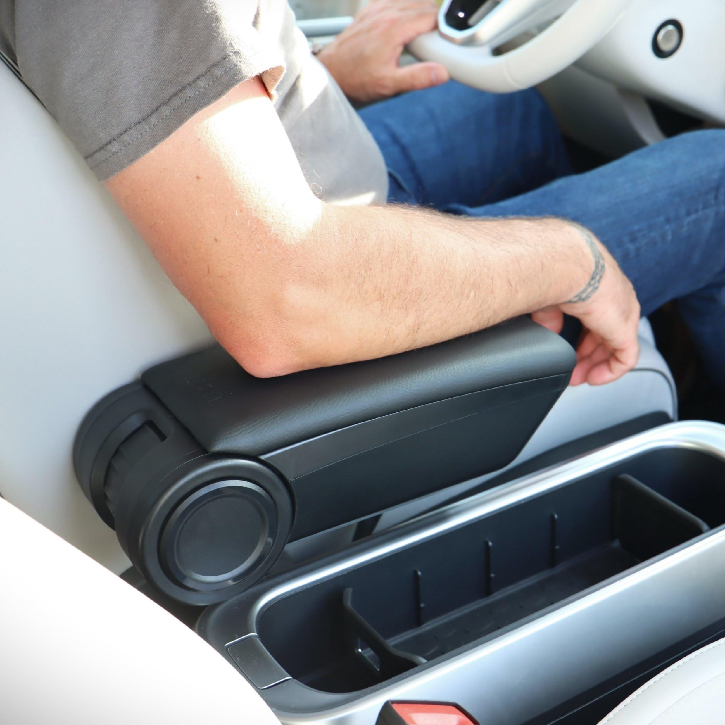 RATI ARMSTER 3 Bracciolo Montaggio su Sedile Compatibile con Dacia Logan/SANDERO/LODGY/DOKKER con bracciolo Originale