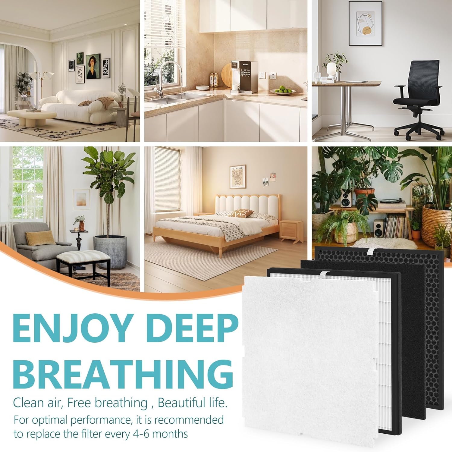 2 Sets MinusA2 Filter Replacement Kit Compatible with MinusA2 Air Purifier, SPA-700A and SPA-780A/N (with Odor Remover Air Filter) - Image 6