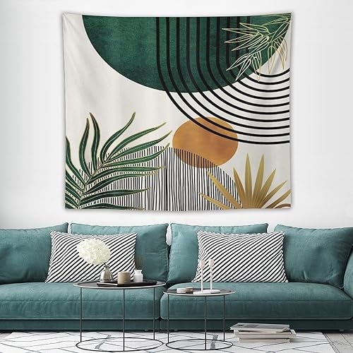 Miniatura 126 de Tapiz floral retro de los años 60 y 70, diseño hippie de primavera Groovy Flower Power Flower Boho para colgar en la pared, arte neutro para Hippie