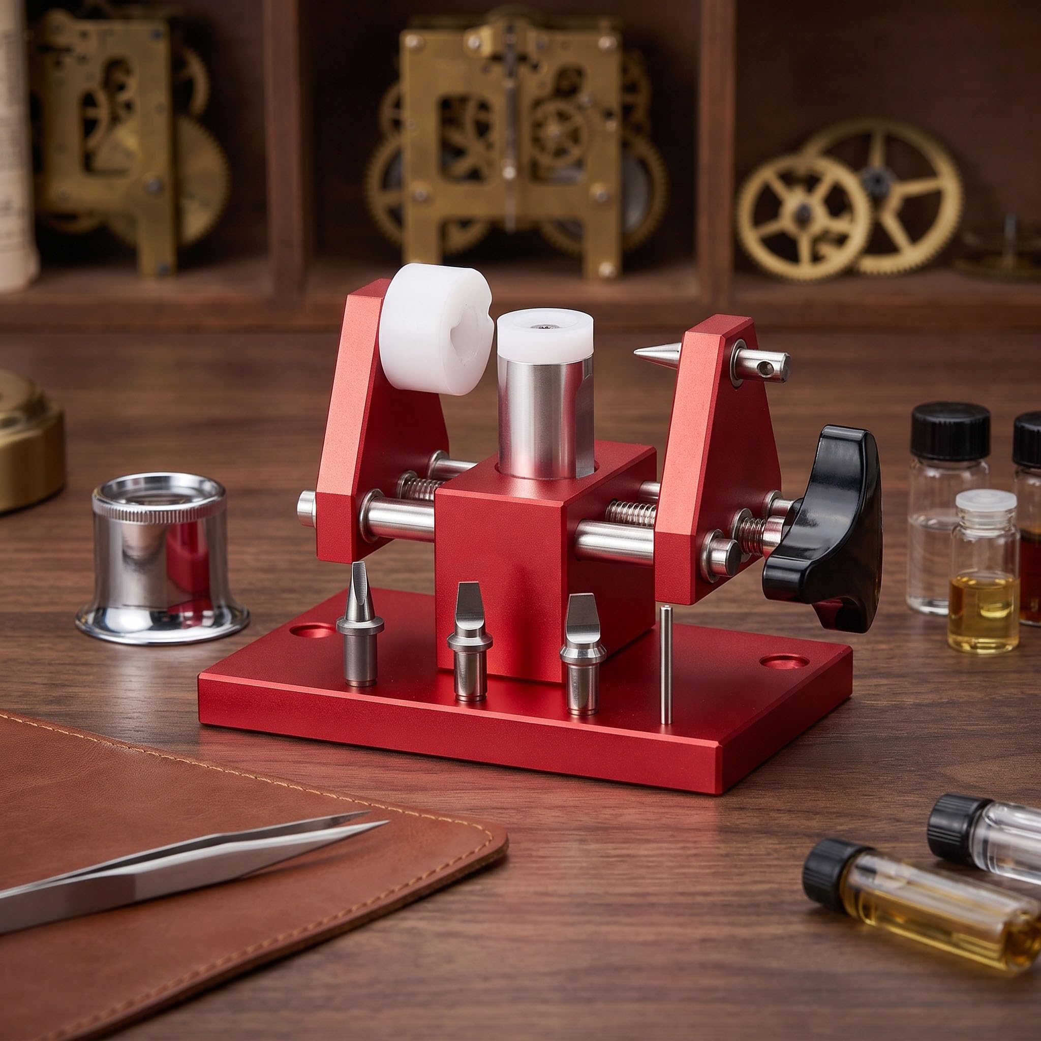 Kit De Herramientas 4 En 1 para Abrir La Tapa Trasera De Relojes, Kit De Reparación Y Reemplazo De Pilas De Precisión, Herramientas Profesionales De Relojero para Una Fácil Apertura,