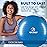 ProBody Pilates Exercise Ball - Multiple Sizes Gym Grade Balance Ball for Fitness, Workout, Pregnancy & Physical Therapy, Stability Yoga Ball Chair (Blue, 75cm)
