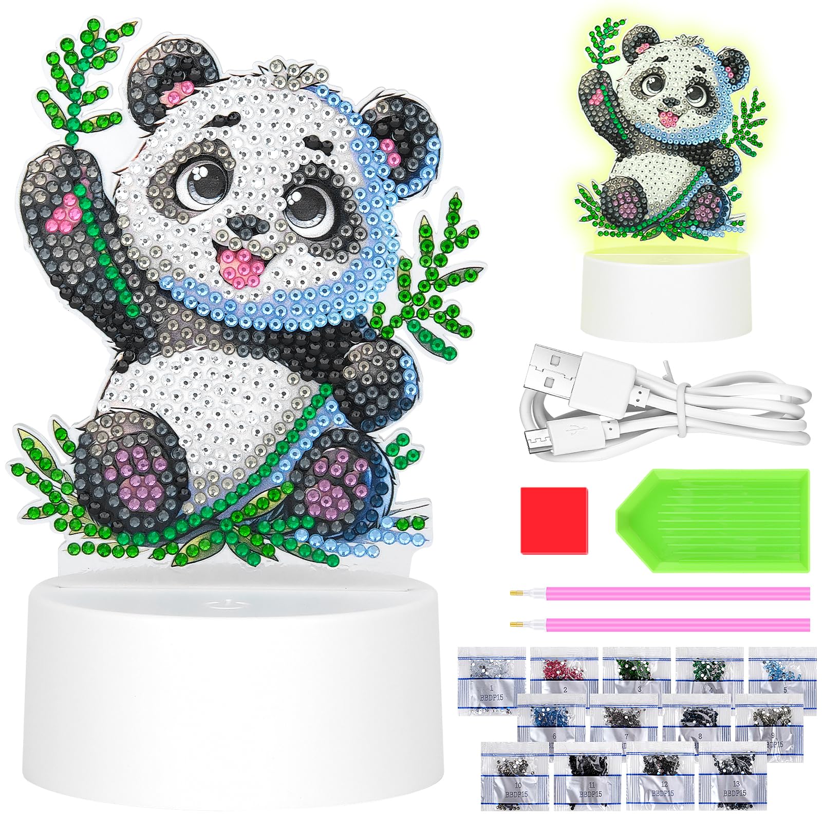 3D lamp | 2 soorten - De Diamond Painter