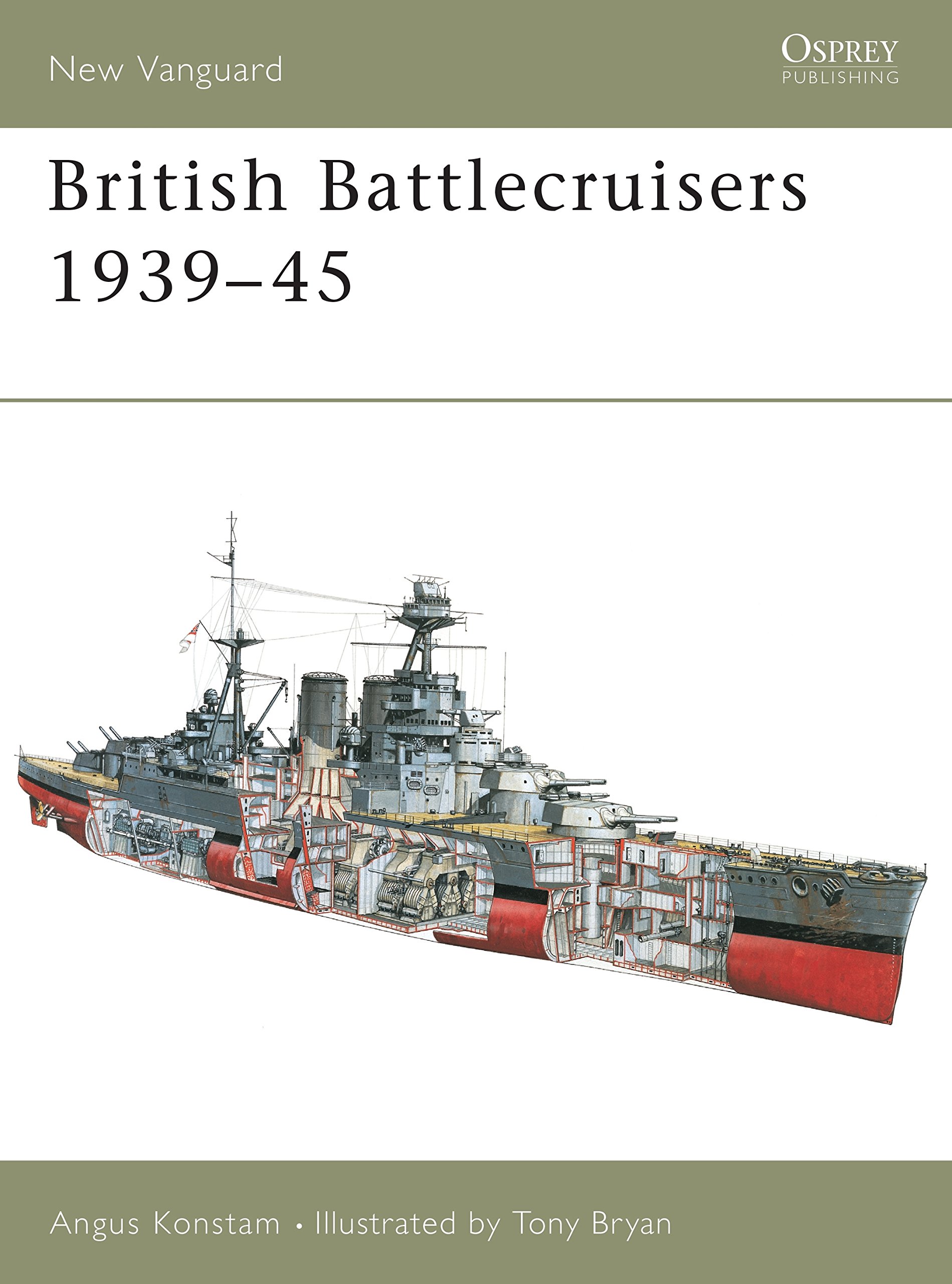 British Battlecruisers 193945 by Angus Konstam PAPERBACK 9781841766331